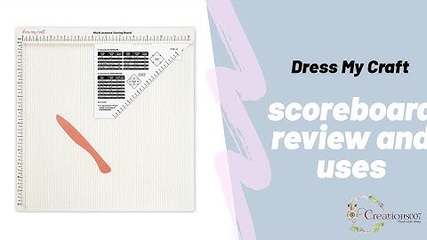 Dress My Craft Scoreboard Review And Uses | How to use Scoreboard | Dress My Craft