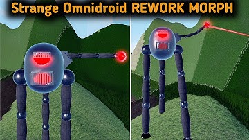 New STRANGE OMNIDROID REWORK Morph Showcase In Roblox Omnidroid Models | New Update