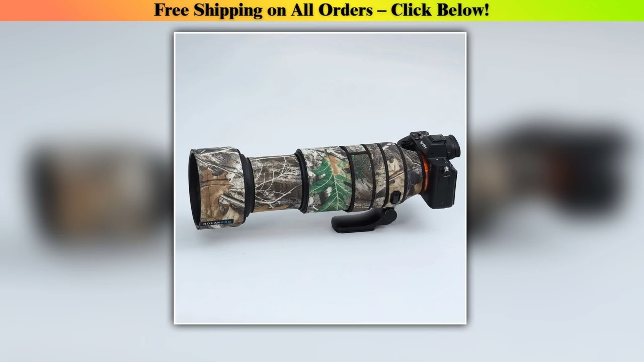 ROLANPRO Waterproof Lens Coat for Tamron 150-500mm f5-6.7 Di III VC VXDA057) Rain Cover Case