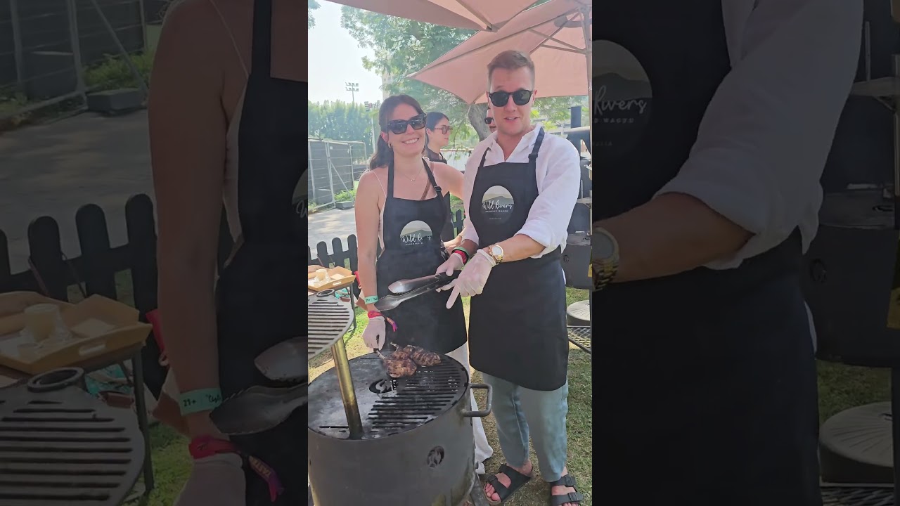 Clean fire, bold flavours, and a masterclass in live grilling. 🥩🔥