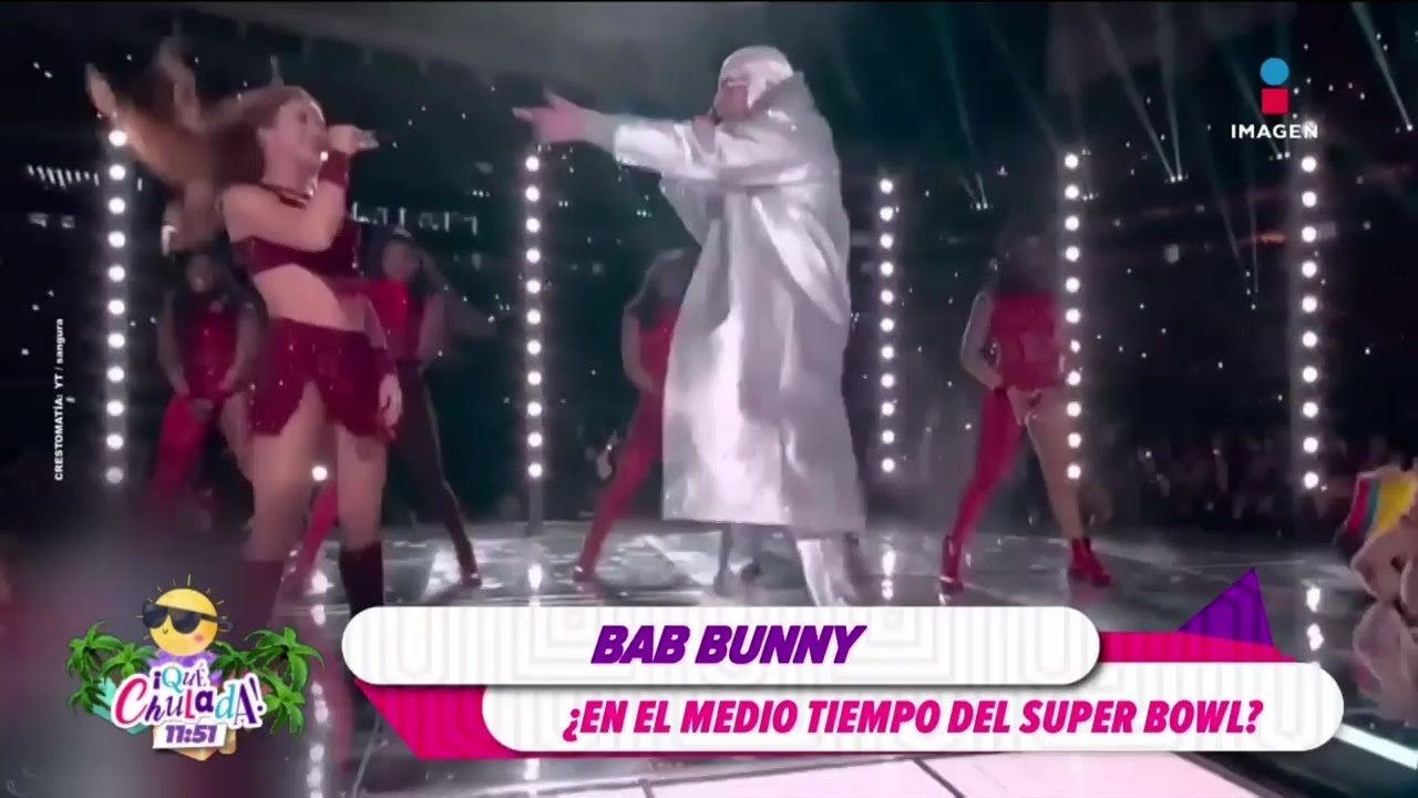 ¿Bad Bunny será el encargado del show de medio tiempo en el Super Bowl ...
