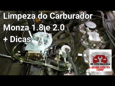 Limpeza do carburador