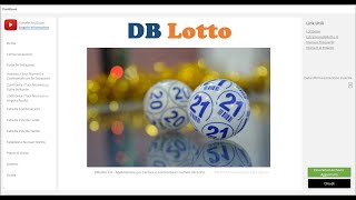 DBLotto 2.0 - Software per Cercare e Confrontare i Numeri del Lotto screenshot 5