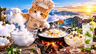 ☁️ Cooking the Clouds on a Mountain | Magical Cloud Food ASMR | AI Fantasy Video screenshot 5