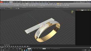 Quick & Practical Jewellery Design with RhinoGold - Celtic Bangle screenshot 5