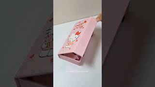 Hello kitty pencil box #organizer #storagesolutions #diy #stationery