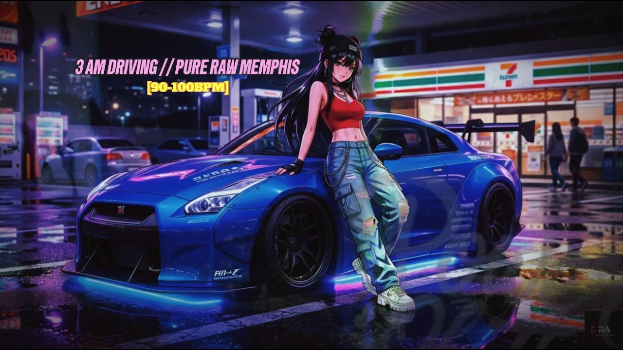 3AM DRIVING // PURE RAW MEMPHIS [90-100BPM]