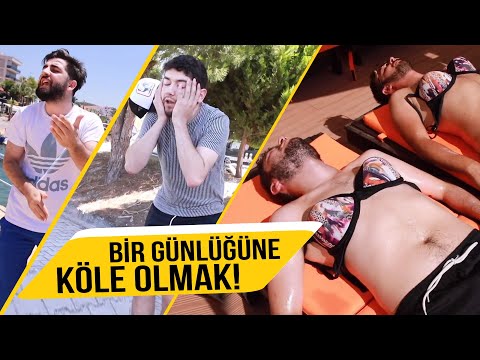 BİR GÜNLÜĞÜNE KÖLE OLMAK!! (KRAL&VEZİR)