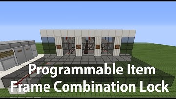 MRC: Programmable Item Frame Combination Lock