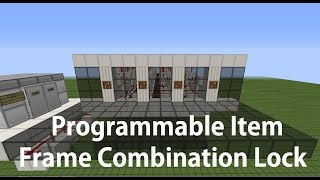 MRC: Programmable Item Frame Combination Lock