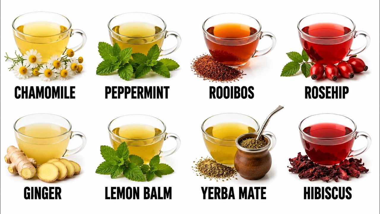 Tea Explained Every Herbal Tea Explained in 9 Minutes - YouTube