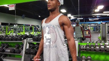 GTRA: Alternating Dumbbell Bicep Curls Demo For Bigger Biceps