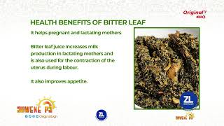 Health benefits of Bitter Leaf | OMS
