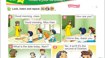 Tiếng Anh 4  Unit 4 L1 Look, Listen & Repeat