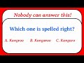 🌟Can You Find The CORRECT SPELLING?🤔 98 % CANNOT.