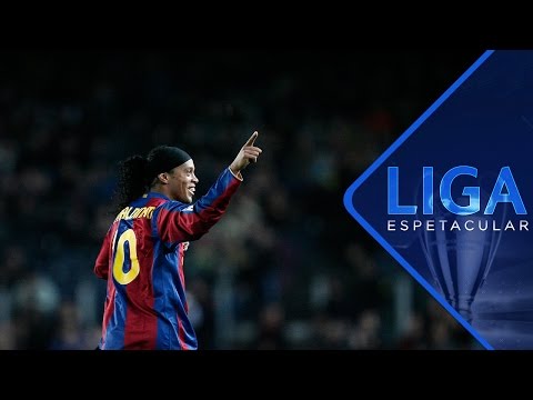 LIGA 10+ RONALDINHO GAÚCHO - Dribles, golaços e grandes momentos do Bruxo na Champions