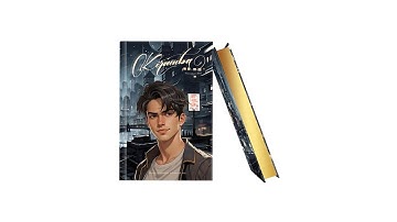 Custom Hardcover Fiction Book | Foil Stamped Covers & Sprayed Edges