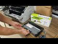 How to replace toner for Brother Intelli Fax 2840 unit