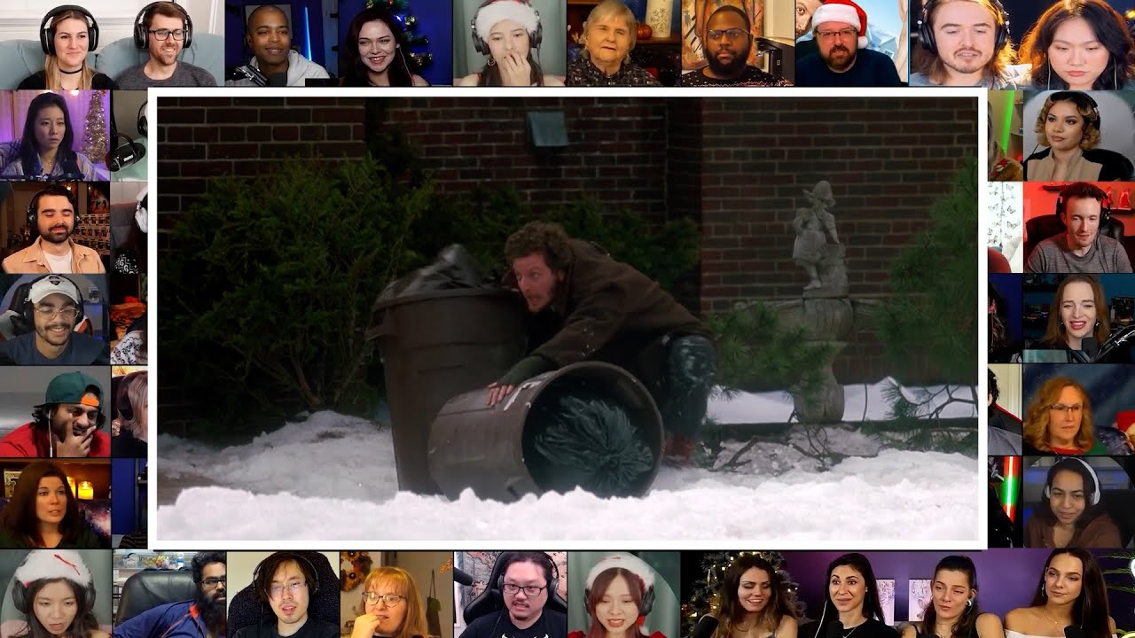 Scaring Marv | Home Alone : 1990 | Reaction Mashup