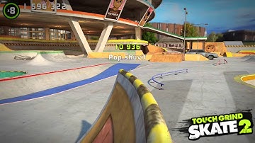 Touch grind 2: get high score by basic tricks