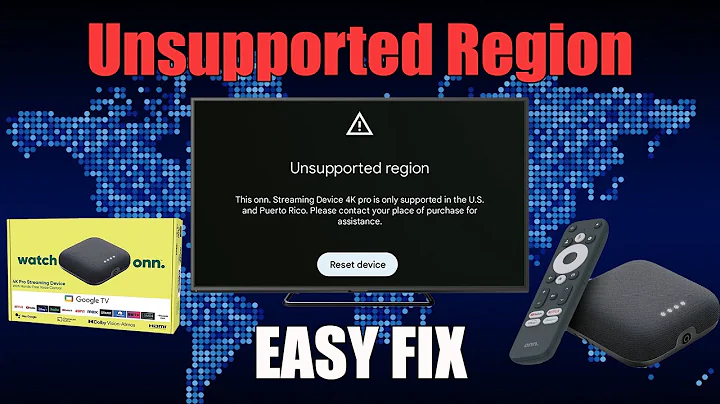 How to Fix the Region Lock on the ONN 4k Pro
