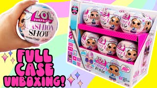 lol fashion show dolls full case unboxing