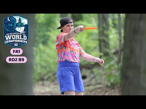 PDGA Amateur World Disc Golf Championships -FA1 Lead Card | Round 2 Back 9 at Como Lake, Buffalo NY