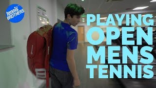 British Tennis - I'm playing an Open Mens Tournament | 2018 tour