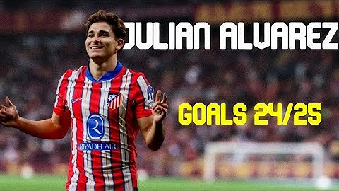 Julian Alvarez All 29 Goals For Atletico Madrid This Season - 2024/2025