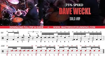10 Days Of Dave Weckl - DAY 9