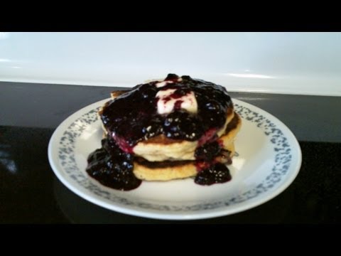 January 28th is National Blueberry Pancake Day!