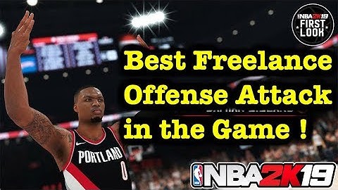 NBA 2K19 Tutorial Freelance Offense Guide - How to Run Freelance 2K19 ! Best Offense Tips #3