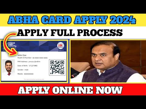 ABHA CARD DOLO Ma?/Assam ABHA Card Apply 2024/