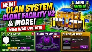 NEW Clan System, Clone Facility V2 & More! Mini War Update screenshot 5
