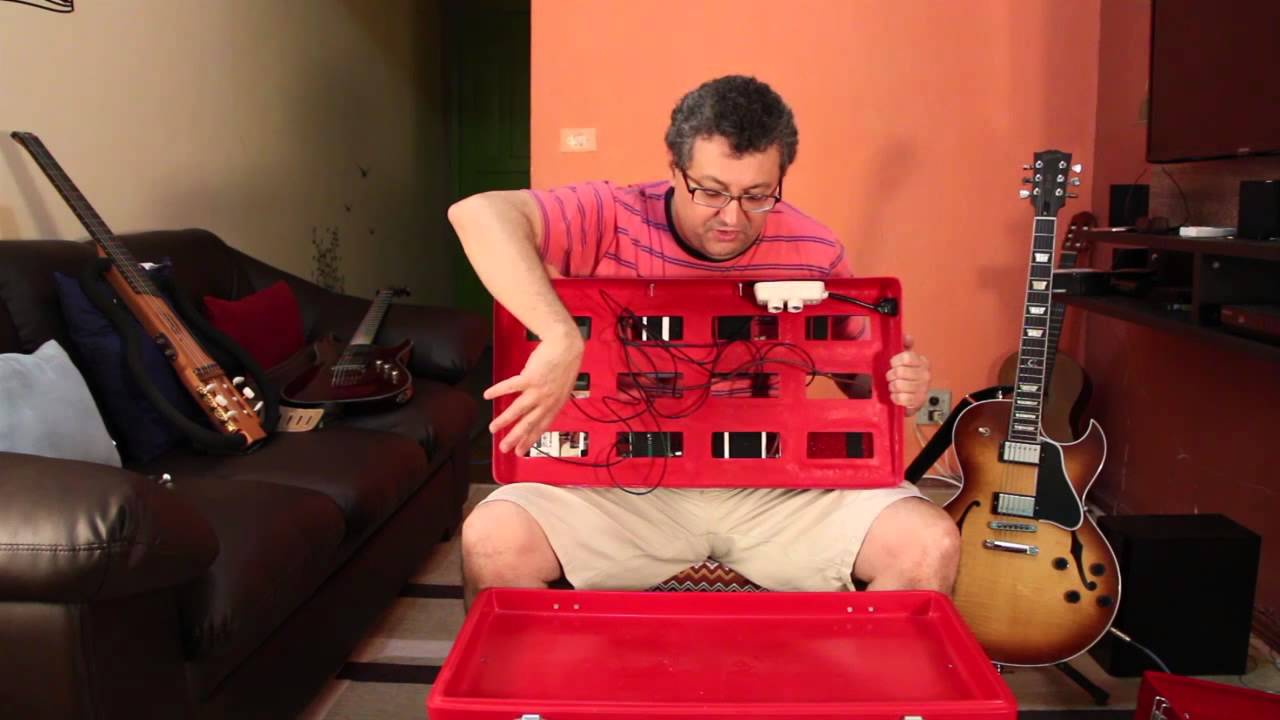 Review do Pedalboard da Creation FD e pequenas dicas de organização de