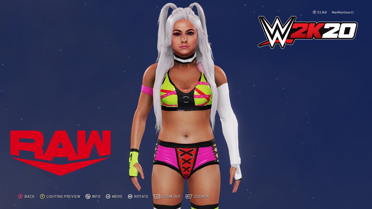 WWE 2K22 Liv Morgan MOD.