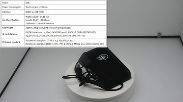 Desktop Smart Card Reader RFID Card Reader Mifare Card Reader Chip Card Reader SC-600