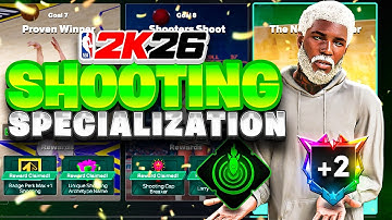 THE FASTEST SHOOTING SPECIALIZATION METHOD in NBA 2K26! HOW TO DO SHOOTING SPECIALIZATION FAST