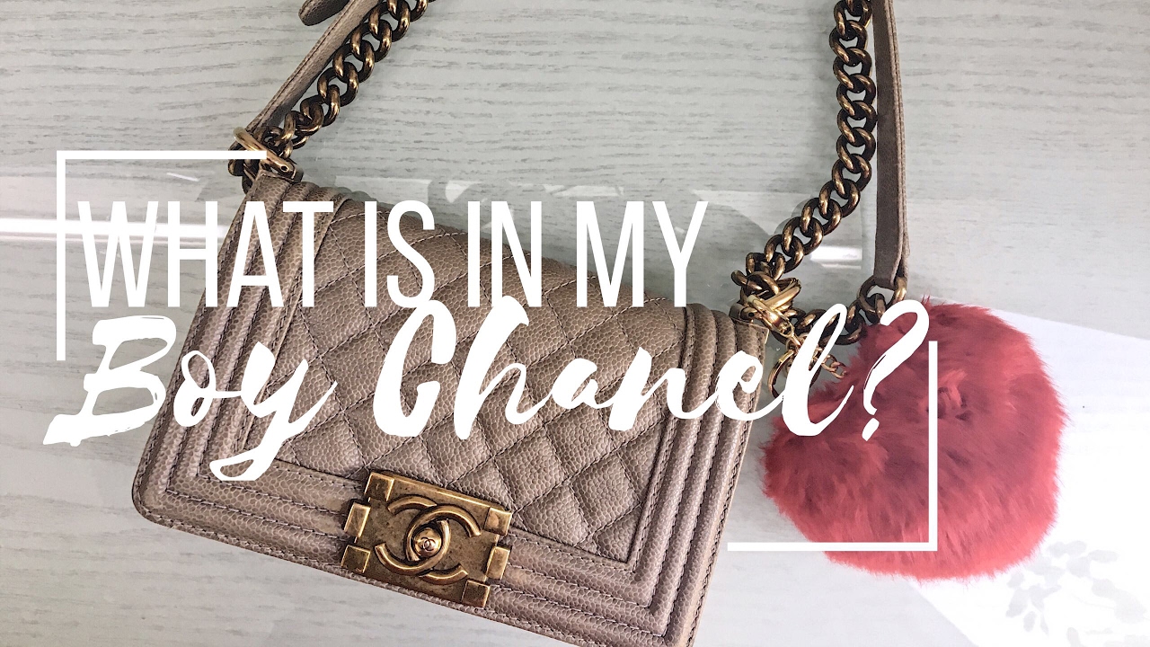 CHANEL BOY MINI BAG ❤️ Reveal / modshots / what fits inside