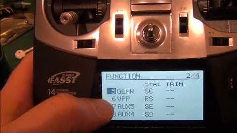 Setting up Forced FAILSAFE on FUTABA 8FG for NAZA WITH GPS How To