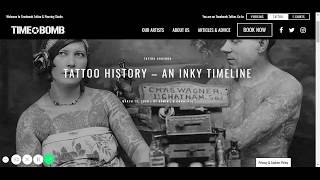 Tattoo history - An Inky Timeline - Timebomb Tattoo Croydon