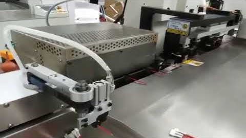 Fully automatic terminal Crimping machine with heat shrink tube insertion