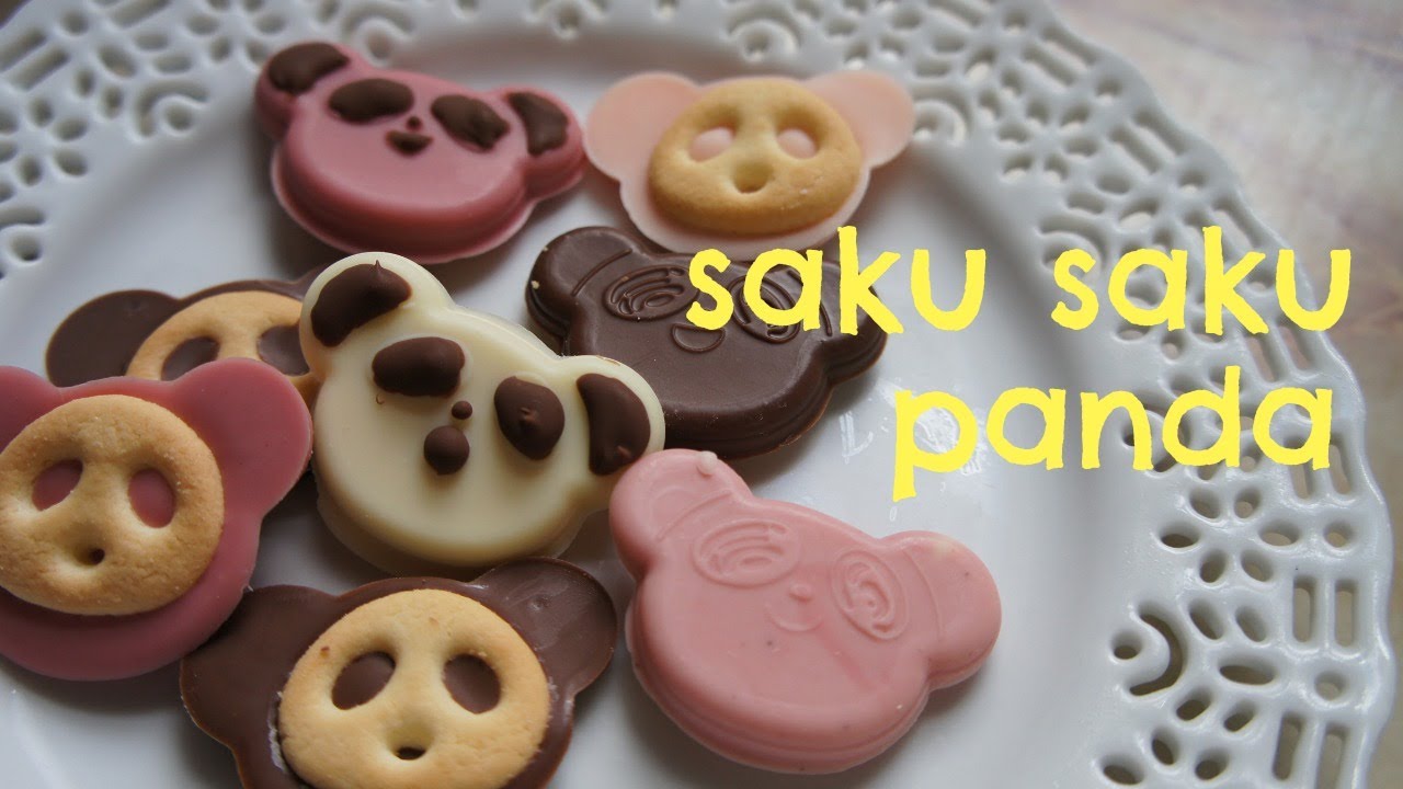 Saku Saku Panda Chocolate Biscuit Kit | Whatcha Eating? #137 | emmymade