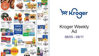 Kroger Weekly Ad 08/05 - 08/11