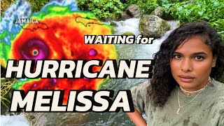 Waiting for Hurricane Melissa - Off-Grid in the Blue Mountains Jamaica 🇯🇲 