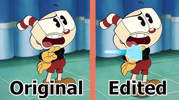 The Cuphead Show Original VS Edited 3 (Comparison)