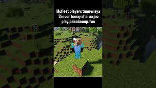 play.pakodasmp.fun #minecraft #pakodasmp #minecraftserver #mcfleet #gamerfleet