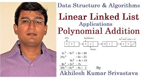 Polynomial Addition using Linked List
