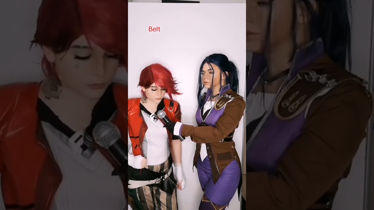 Belt. | Caitlyn Kiramman and Vi #cosplay CaitVi | Arcane