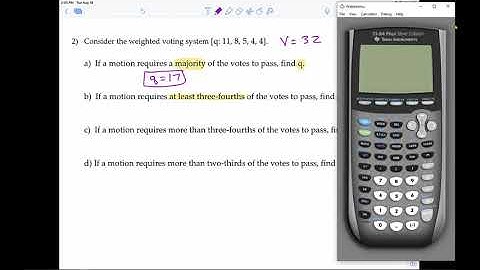 Voting Power Math: 2.1